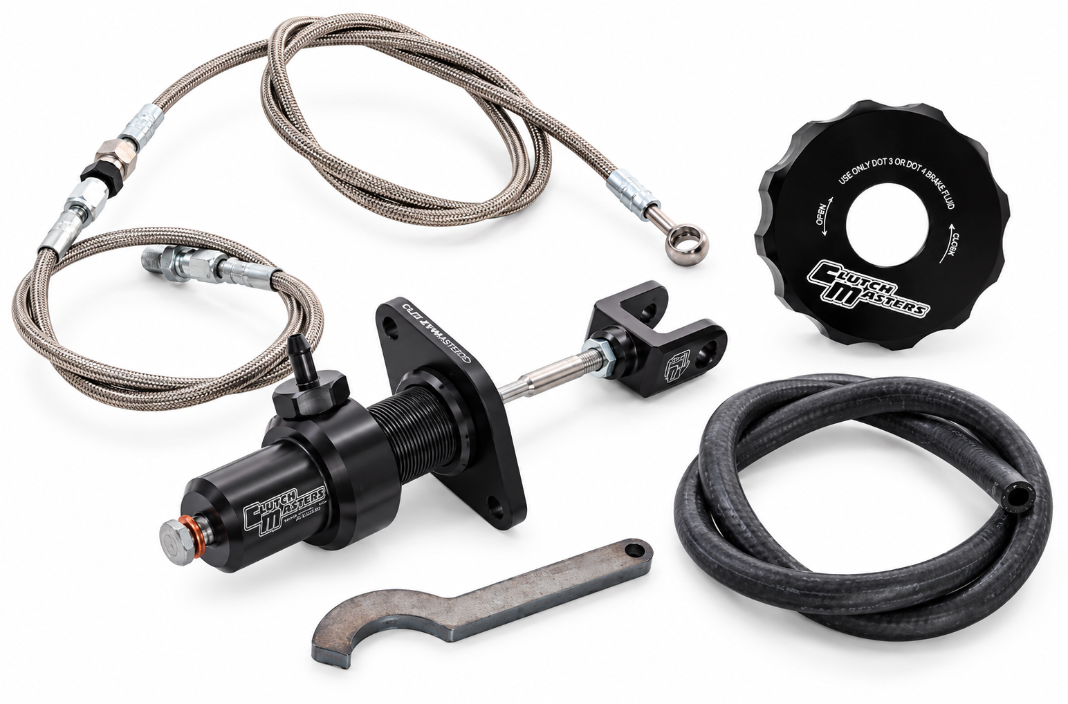 Clutch Masters 17-21 Civic Type R Black .75inch Bore Master Cylinder Upgrade Kit